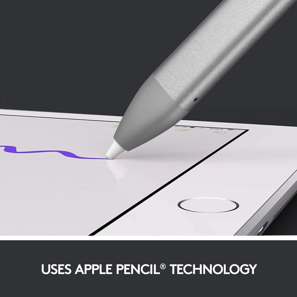 Logitech Crayon Digital Pencil Grey For Apple iPad with Apple Pencil Technology